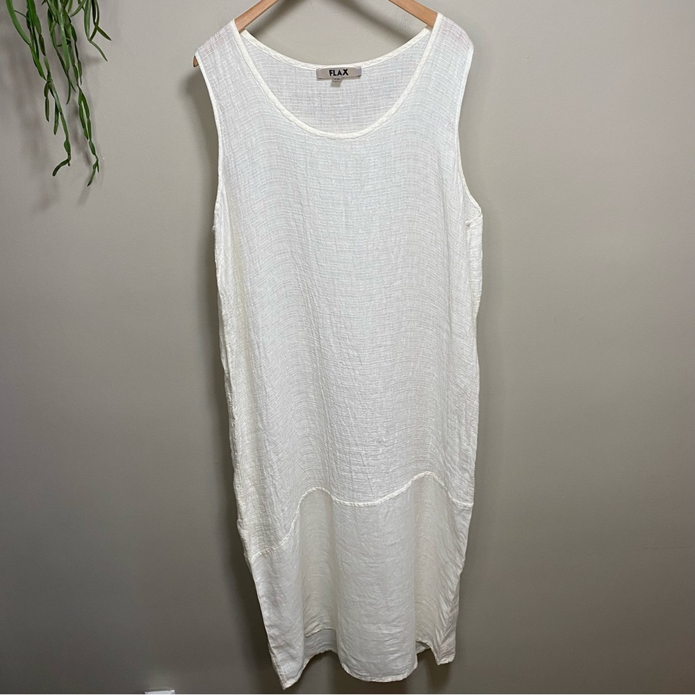 FLAX Sleeveless Maxi Dress
